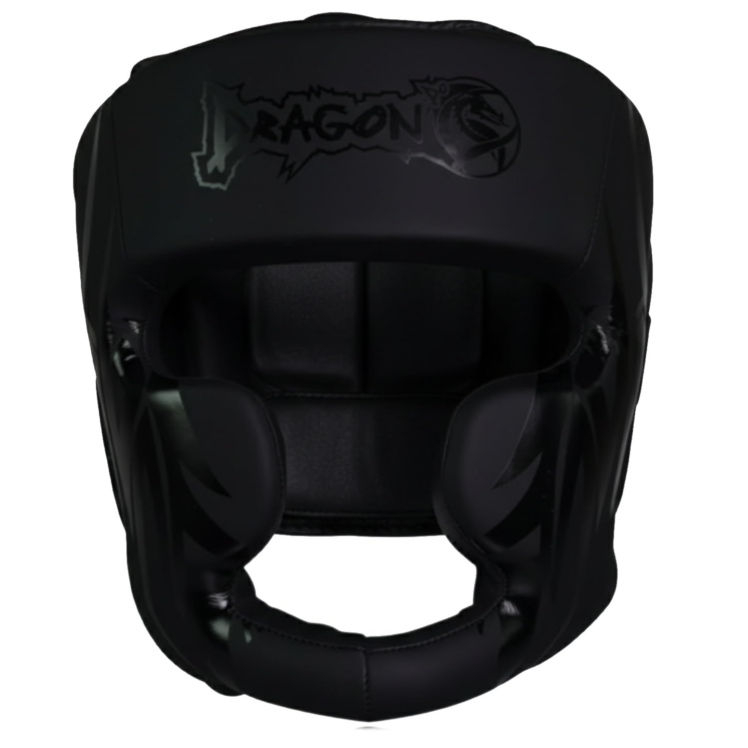 Dragon do 11749-P Mamba Kopfschutz für Kickboxen, Boxen & MMA - Hochwertiger Kampfsport Kopfschützer aus Kunstleder - Verstellbarer Gesichtsschutz für Sparring