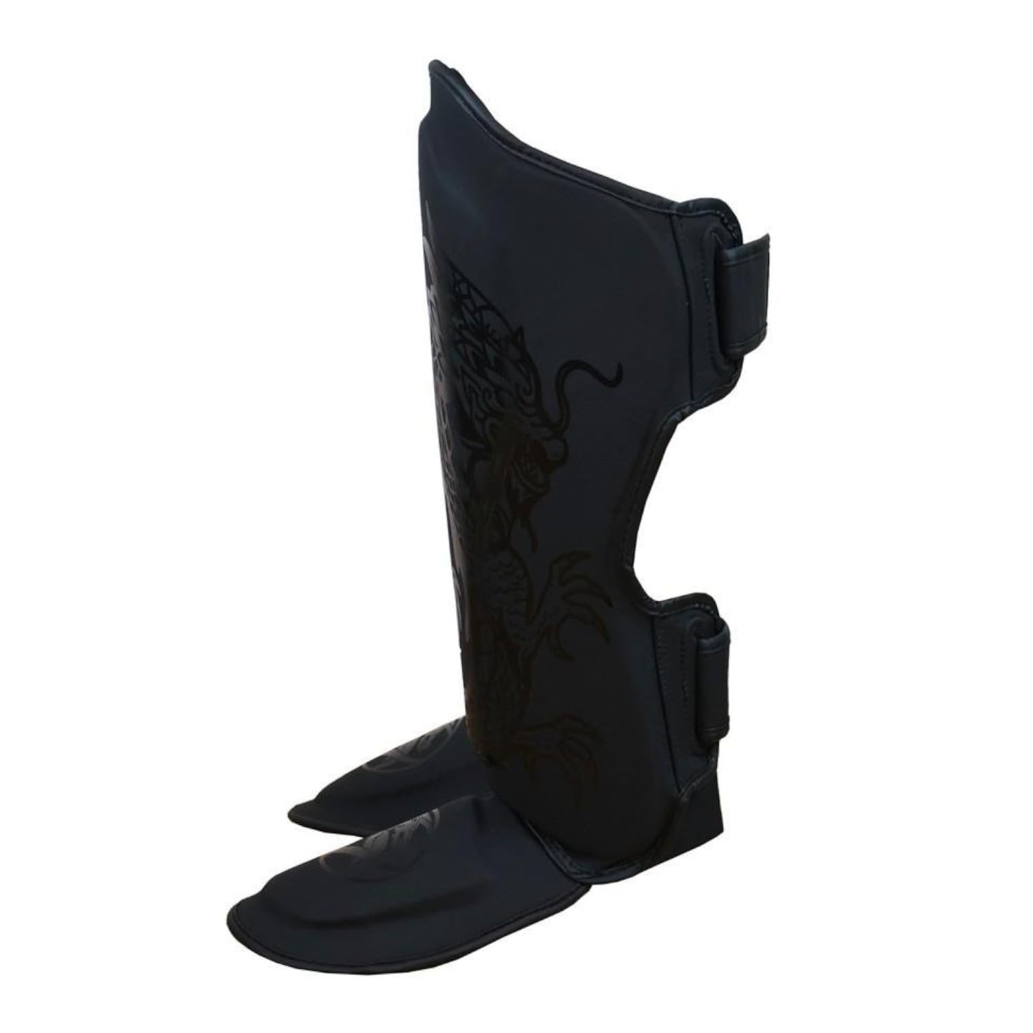 Dragondo 40710-P Schienbeinschützer - Professioneller Schienbein- und Spannschutz für Kickboxen, Muay Thai, MMA & Kampfsport - Stoßdämpfende Polsterung, Ergonomisches