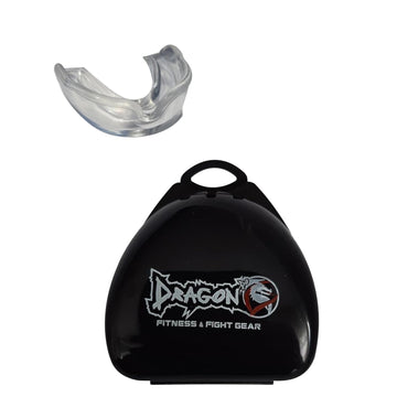 Dragon do Professional Mundschutz Sportmundschutz für Boxen, MMA, Kickboxen, Kampfsport, Rugby, Karate, Hockey Zahnschutz Erwachsene, Jugendliche (Transparent, Kinder-99115)