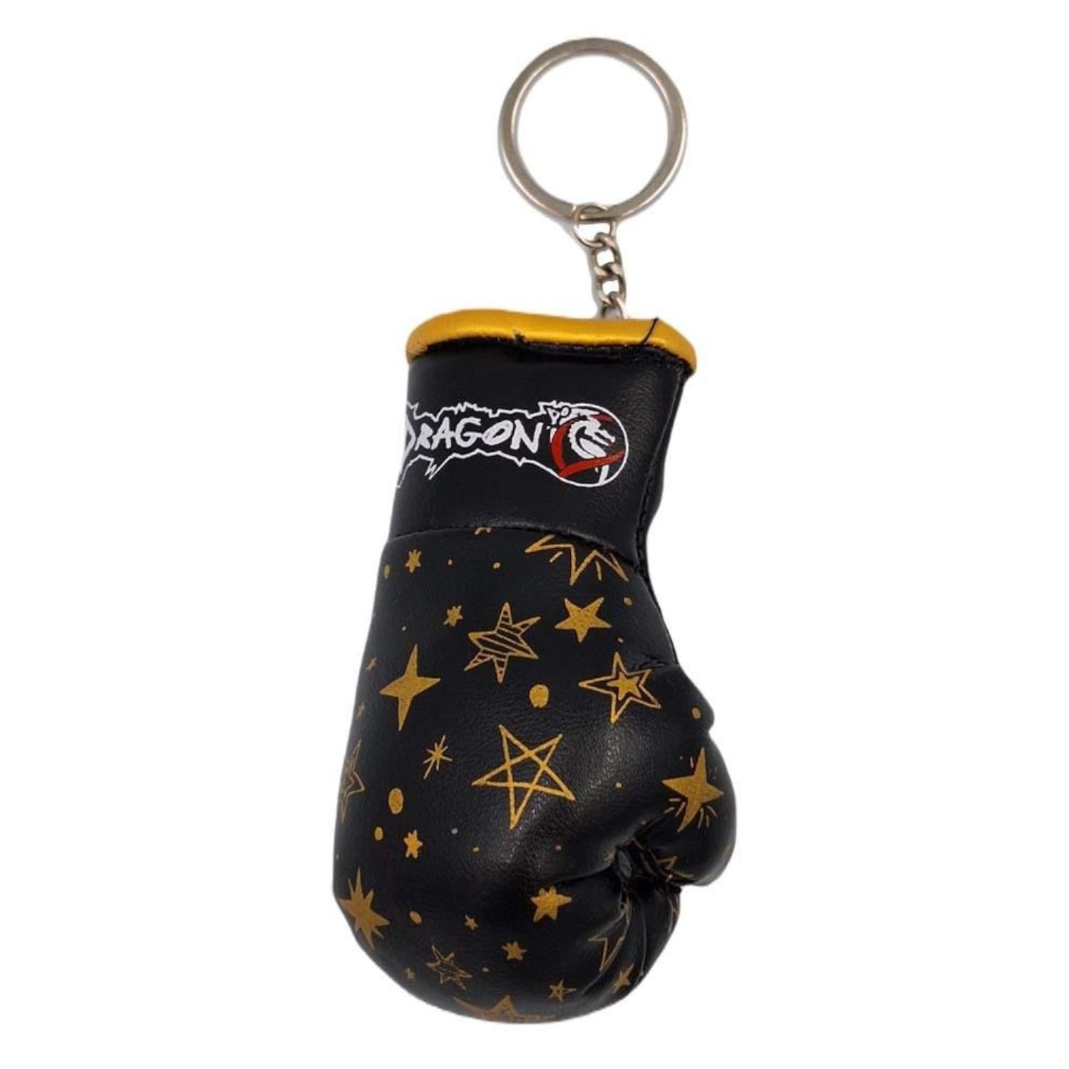 Dragon Do Mini Boxhandschuhe Anhänger für Auto Innenspiegel Schlüsselanhänger Boxen Deko Accessoires für Rückspiegel, Taschen Boxsport Fans Verschiedene (AC1330-Gold)