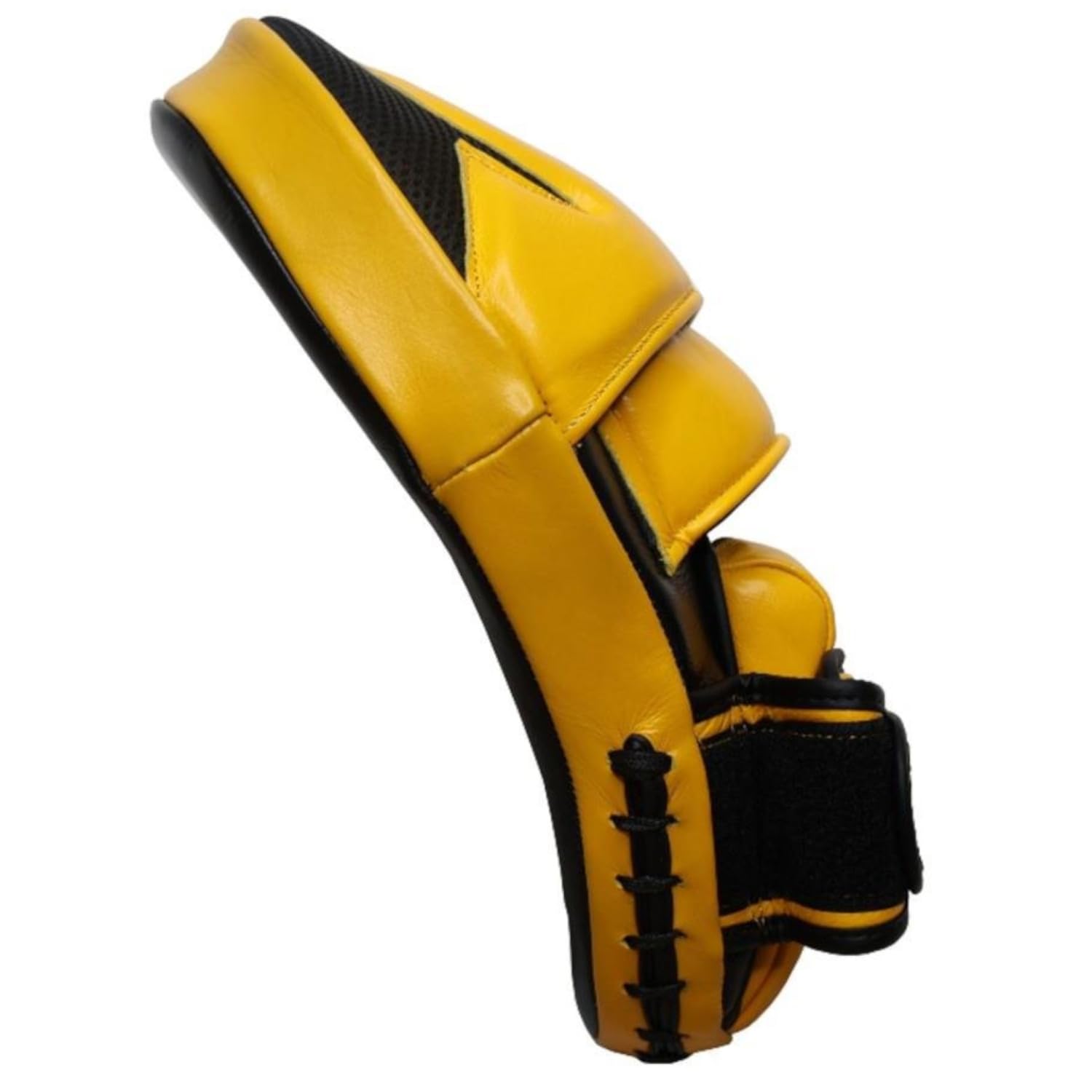 Dragon do Thai Pad 40210-L Profi Box-Pratzen Set (Paar) Echtes Rindsleder Fokus-Handschuhe für Boxen, Kickboxen, Muay Thai MMA Schlagpolster mit Hoher Dichte Ergonomisches
