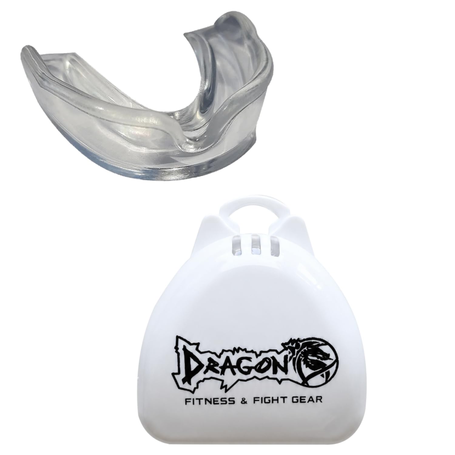 Dragon do Professional Mundschutz Sportmundschutz für Boxen, MMA, Kickboxen, Kampfsport, Rugby, Karate, Hockey Zahnschutz Erwachsene, Jugendliche (Transparent, Kinder-99115)