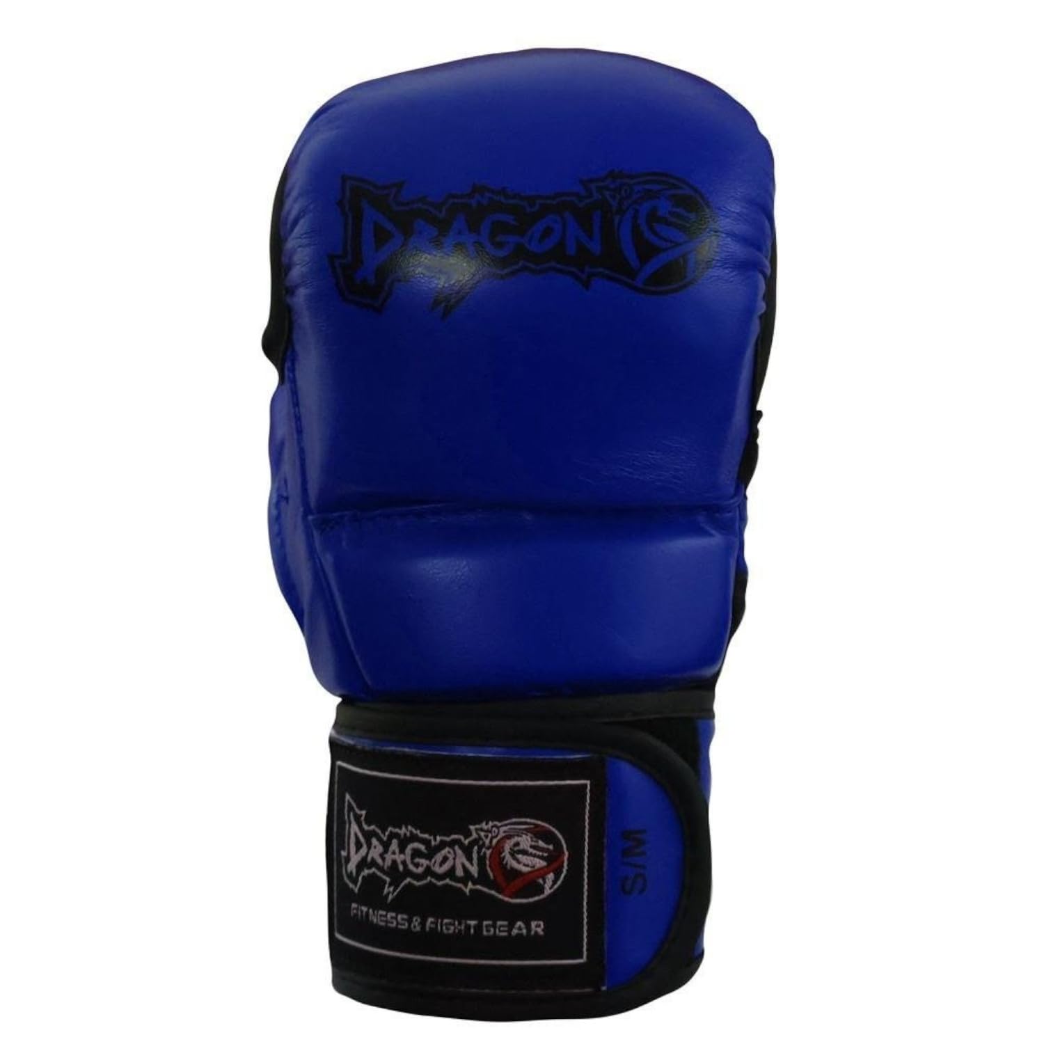 Dragon do MMA Handschuhe 30255-P Tornado Kampfsport Handschuhe mit Daumenschutz Grappling, Sparring, Boxsack Muay Thai Kunstleder Herren Damen Schwarz Rot Blau (Rot