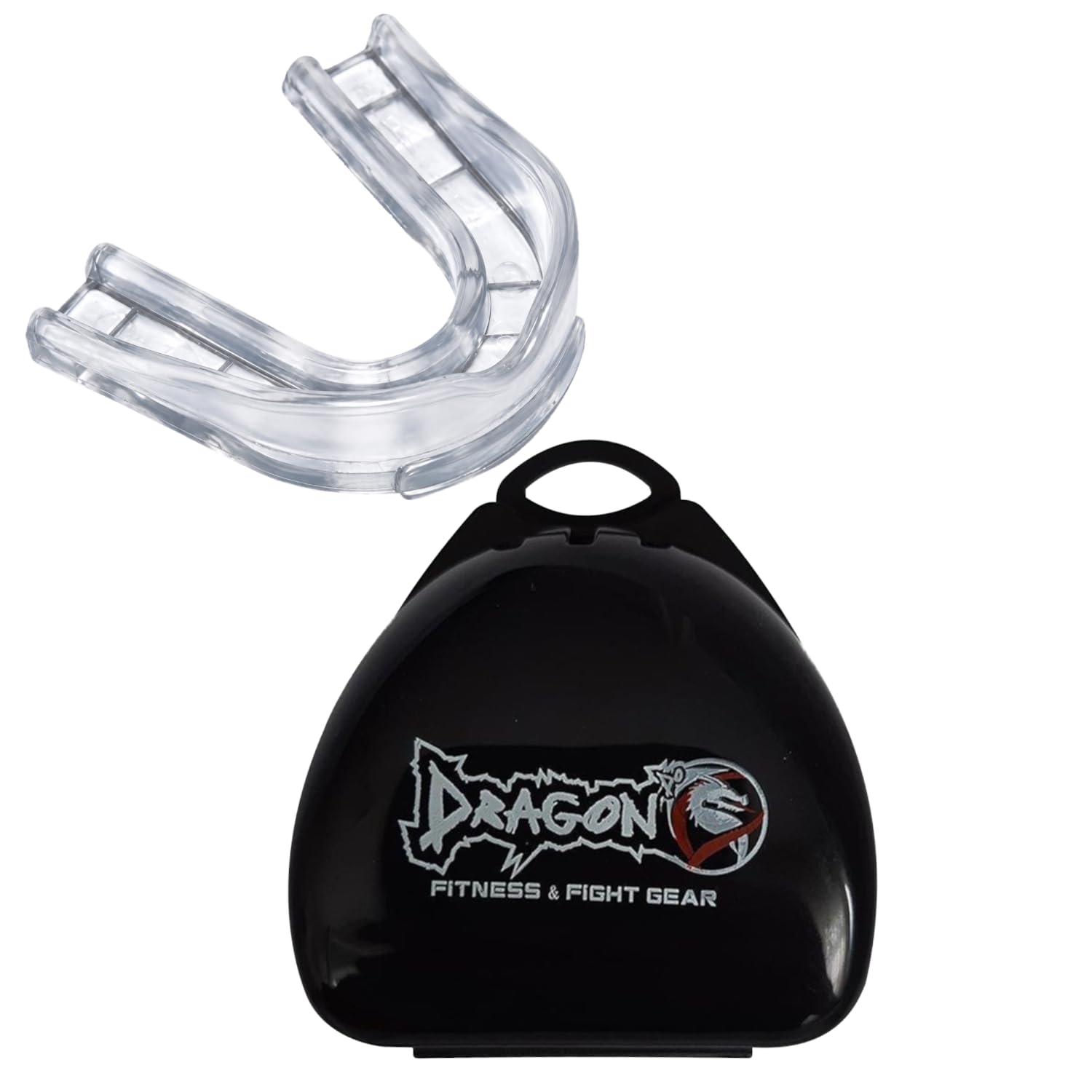 Dragon do Professional Mundschutz Sportmundschutz für Boxen, MMA, Kickboxen, Kampfsport, Rugby, Karate, Hockey Zahnschutz Erwachsene, Jugendliche (Transparent, Kinder-99115)