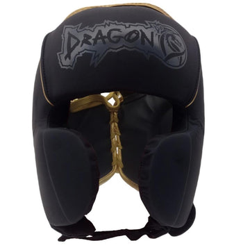 DragonDo 11746-P Boxhelm Kopfschutz mit Wangenschutz – Profi Sparring Helm für Kickboxen, Muay Thai, MMA & Kampfsport – Stoßdämpfender Kopfschützer für Herren &