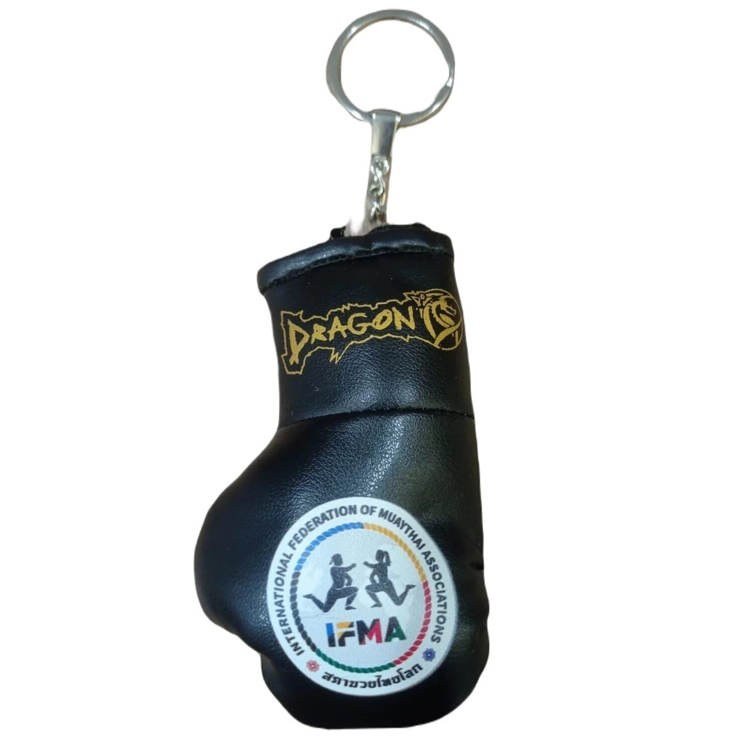 Dragon Do Mini Boxhandschuhe Anhänger für Auto Innenspiegel Schlüsselanhänger Boxen Deko Accessoires für Rückspiegel, Taschen Boxsport Fans Verschiedene (AC1330-Gold)