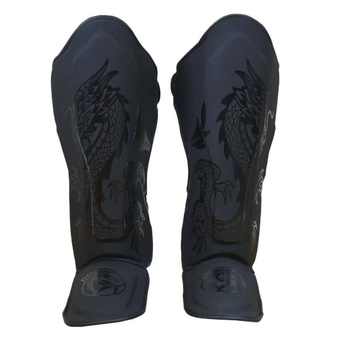 Dragondo 40710-P Schienbeinschützer - Professioneller Schienbein- und Spannschutz für Kickboxen, Muay Thai, MMA & Kampfsport - Stoßdämpfende Polsterung, Ergonomisches