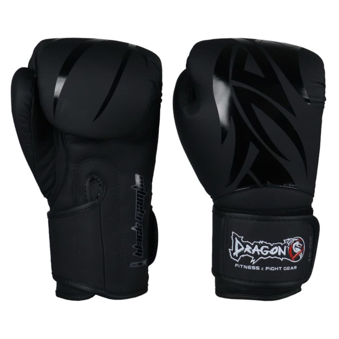 Dragon do Boxen Kickboxen Set Boxhandschuhe 8-16 oz Schienbeinschoner Profi Ausrüstung für Muay Thai MMA Boxsack-Training Sparring Kampfsport (Mamba 2er-Set: Handschuhe-Schienbeinschoner