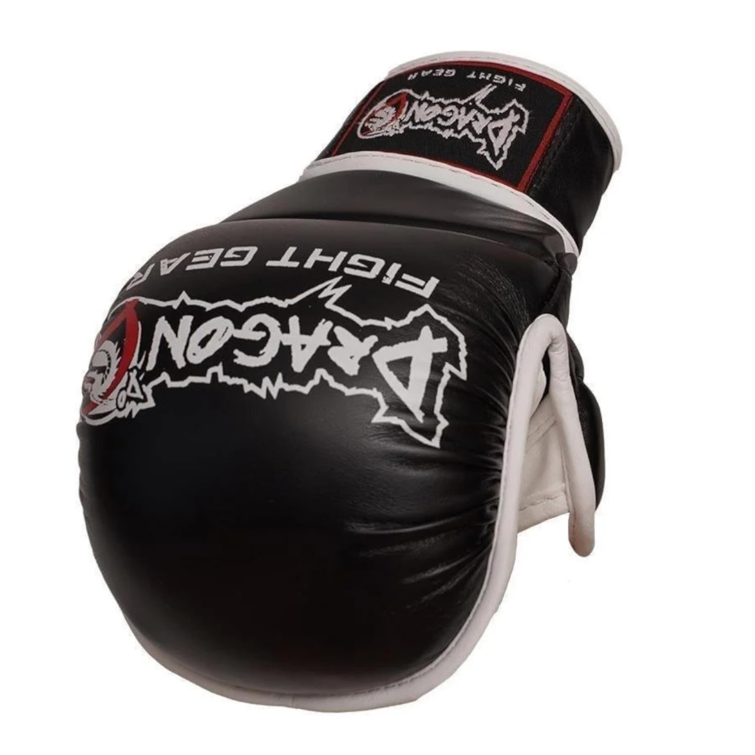 Dragon do MMA Handschuhe 30255-P Tornado Kampfsport Handschuhe mit Daumenschutz Grappling, Sparring, Boxsack Muay Thai Kunstleder Herren Damen Schwarz Rot Blau (Rot