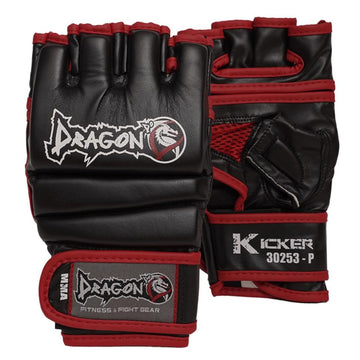 Dragon do 30253-P MMA Handschuhe für Herren Damen Profi Grappling Handschuhe mit Daumenschutz Ideal für Sandsacktraining, Freefight Kampfsport Atmungsaktiv Verstellbarer