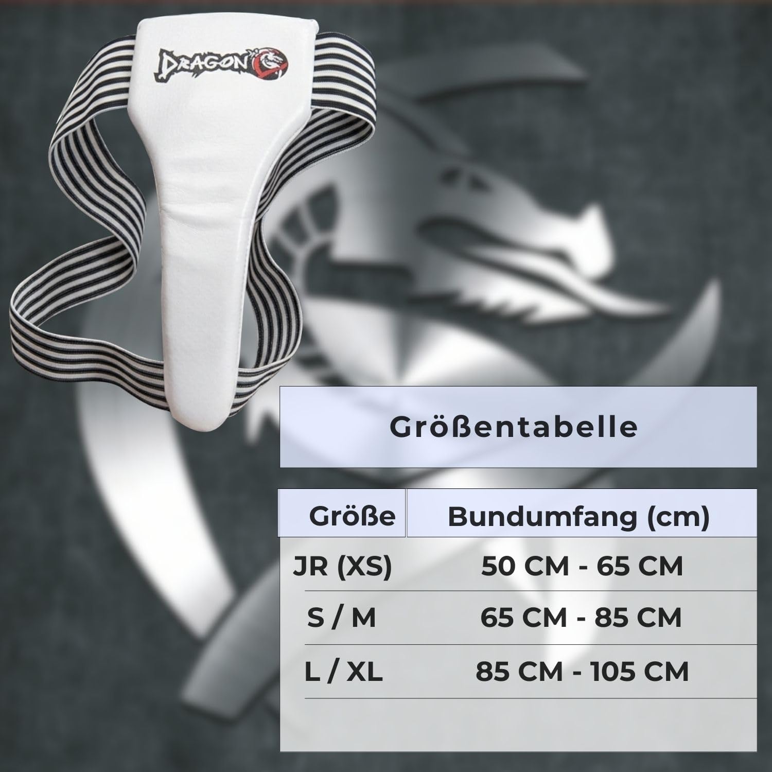 Dragon do 11754 Damen Tiefschutz Anatomischer Genitalschutz für Taekwondo, Kickboxen Karate Komfortabler Kampfsport Schutz für Frauen