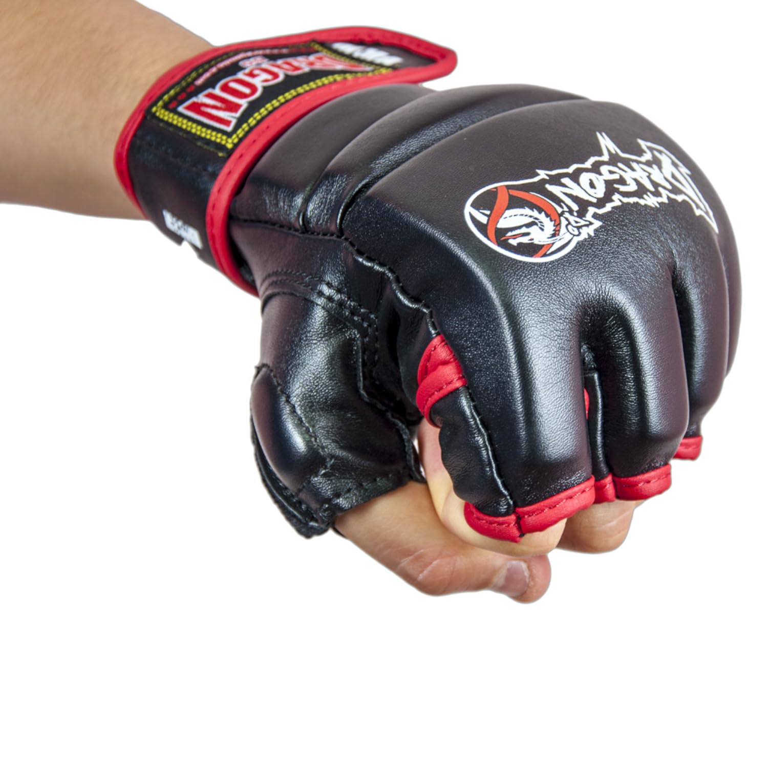 Dragon do 30253-P MMA Handschuhe für Herren Damen Profi Grappling Handschuhe mit Daumenschutz Ideal für Sandsacktraining, Freefight Kampfsport Atmungsaktiv Verstellbarer
