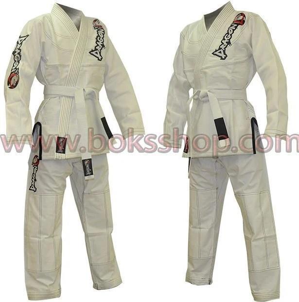 DragonDo B1248 BJJ Anzug Beryl Weiß – für Training und Wettkampf