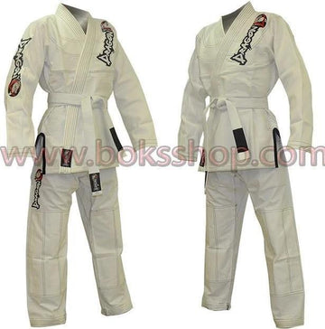 DragonDo B1248 BJJ Uniform Beryl White