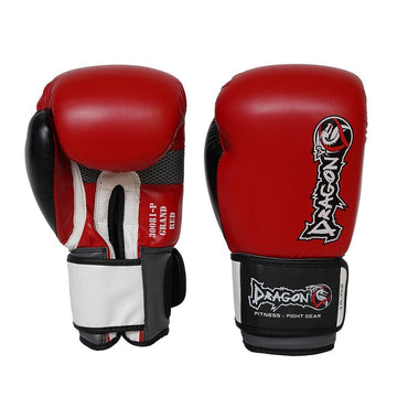 DragonDo 30081-P Grand Boxhandschuhe Muay Thai Kickboxhandschuhe DRG.BKS.ELD.30081