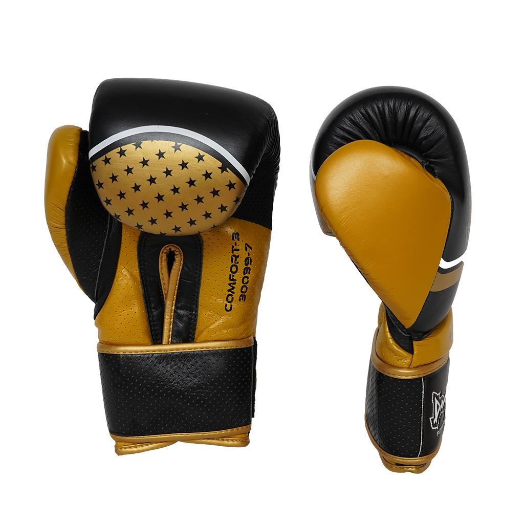 DragonDo 30099-L Komfort-Boxhandschuhe aus echtem Leder