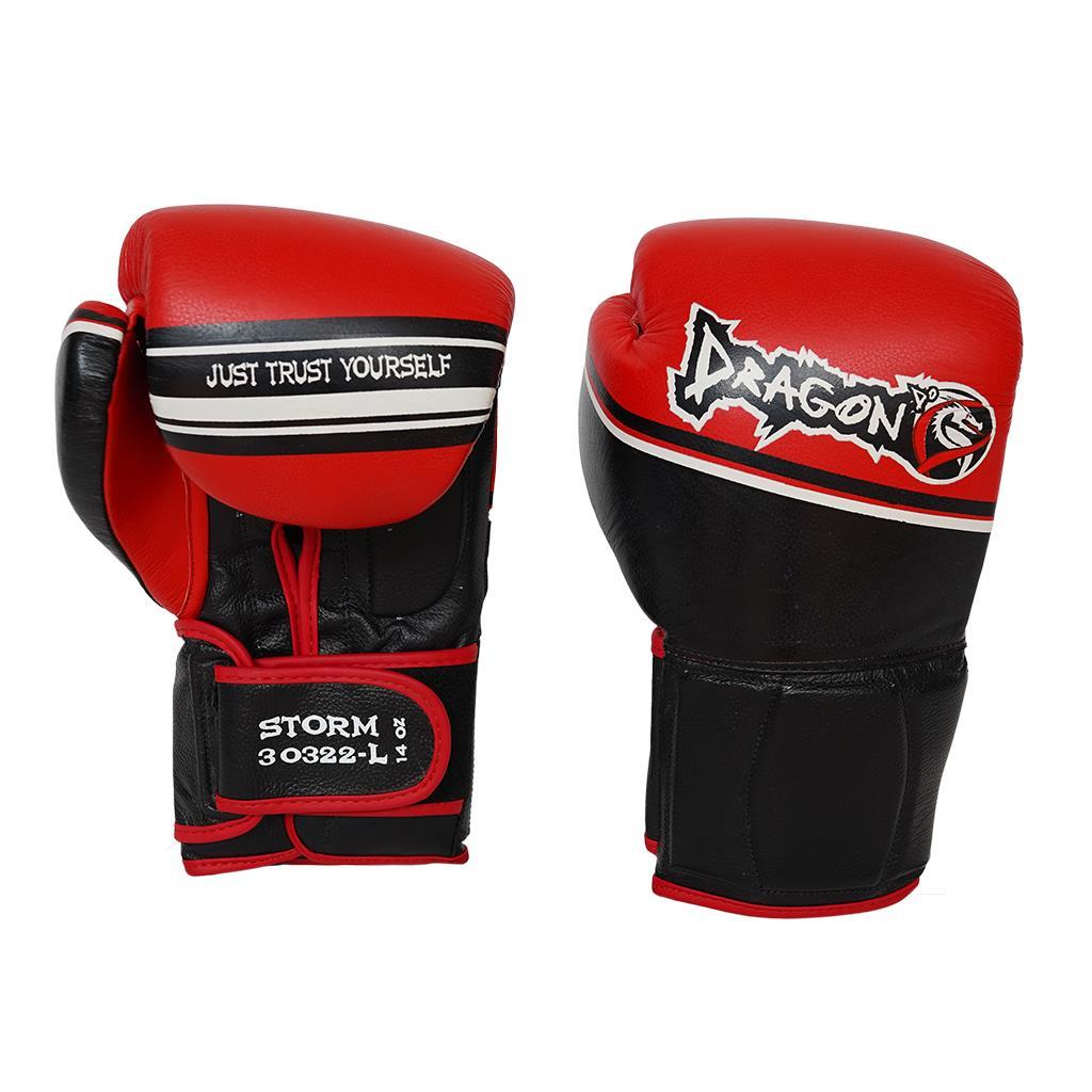 DragonDo 30322-L Storm Boxhandschuhe aus echtem Leder