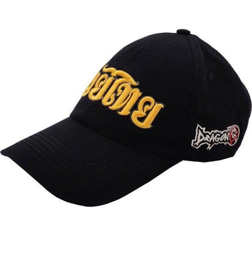 DragonDo 50324AC Muay Thai mit Stickerei Mütze – für Training und Wettkampf
