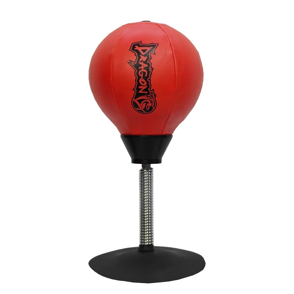 DragonDo 090-TLS-S01 Aufblasbarer Tischbox-Reflexball mit Saugnäpfen