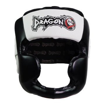 DragonDo 11745-P Yanaklari Kapali Kopfschutz Muay Thai Kickbox Kopfschutz – Kampfsporthelm für Training und Sparring