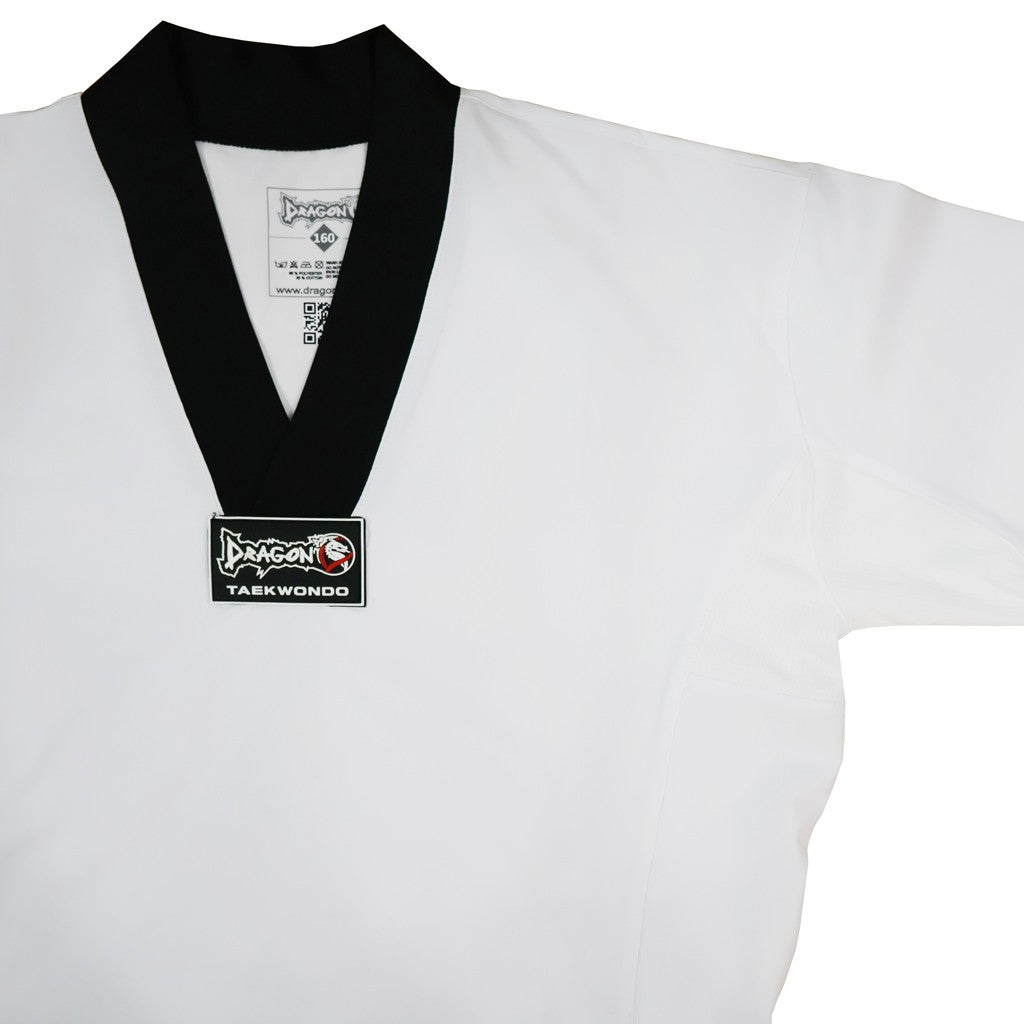 DragonDo 13121 Pro Black Collar Taekwondo-Anzug