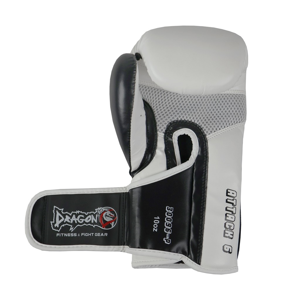 Dragon do 30096-P Attack-6 Boxhandschuhe-Set (Handschuhe + Bandage + Mundschutz)