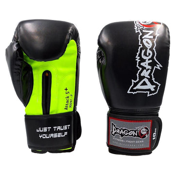 DragonDo 30097-P Attack 5 Plus Boxhandschuhe, Kickboxhandschuhe, Muay-Thai-Handschuhe