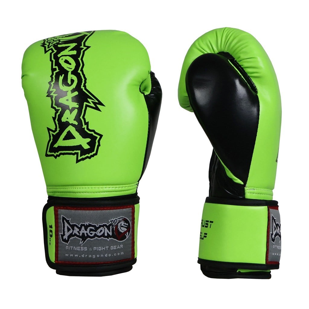 DragonDo 30097-P Attack-5 Plus Boxhandschuhe Grün