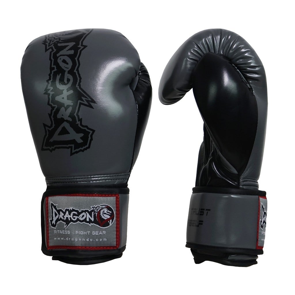 DragonDo 30097-P Attack-5 Plus Boxhandschuhe Grau