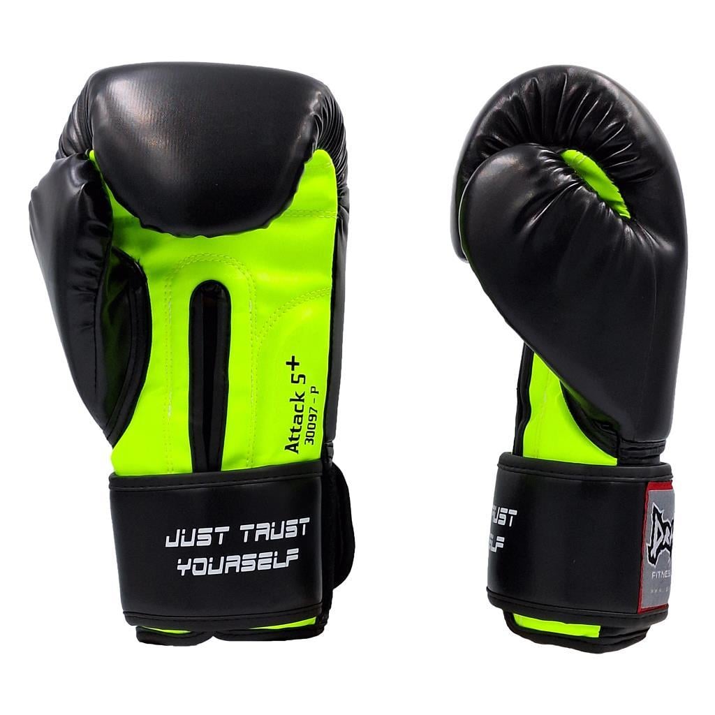 DragonDo 30097-P Attack 5 Plus Boxhandschuhe, Kickboxhandschuhe, Muay-Thai-Handschuhe
