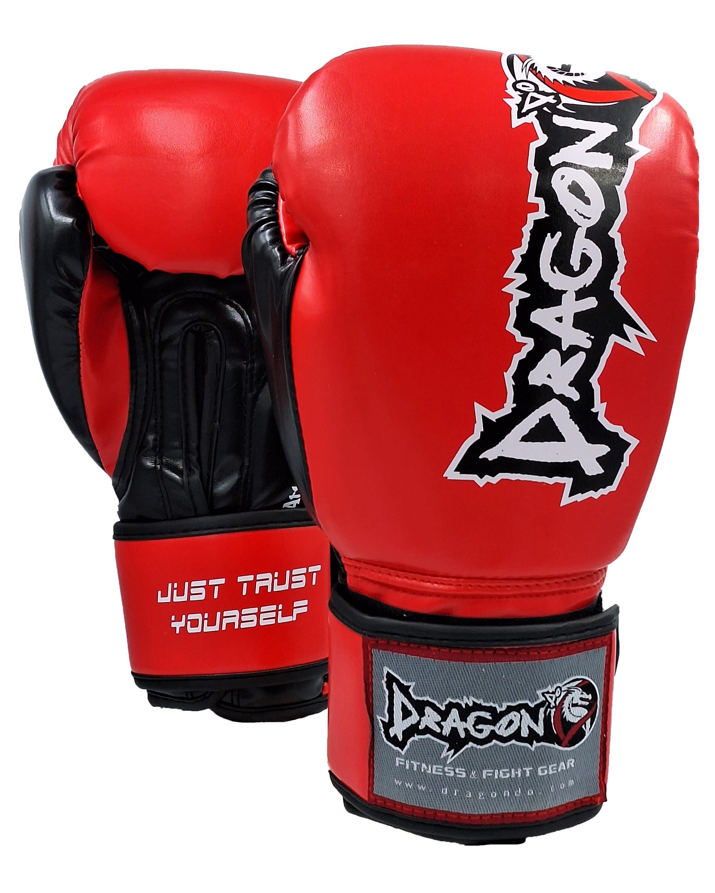 DragonDo 30097-P Attack 5 Plus Boxhandschuhe, Kickboxhandschuhe, Muay-Thai-Handschuhe