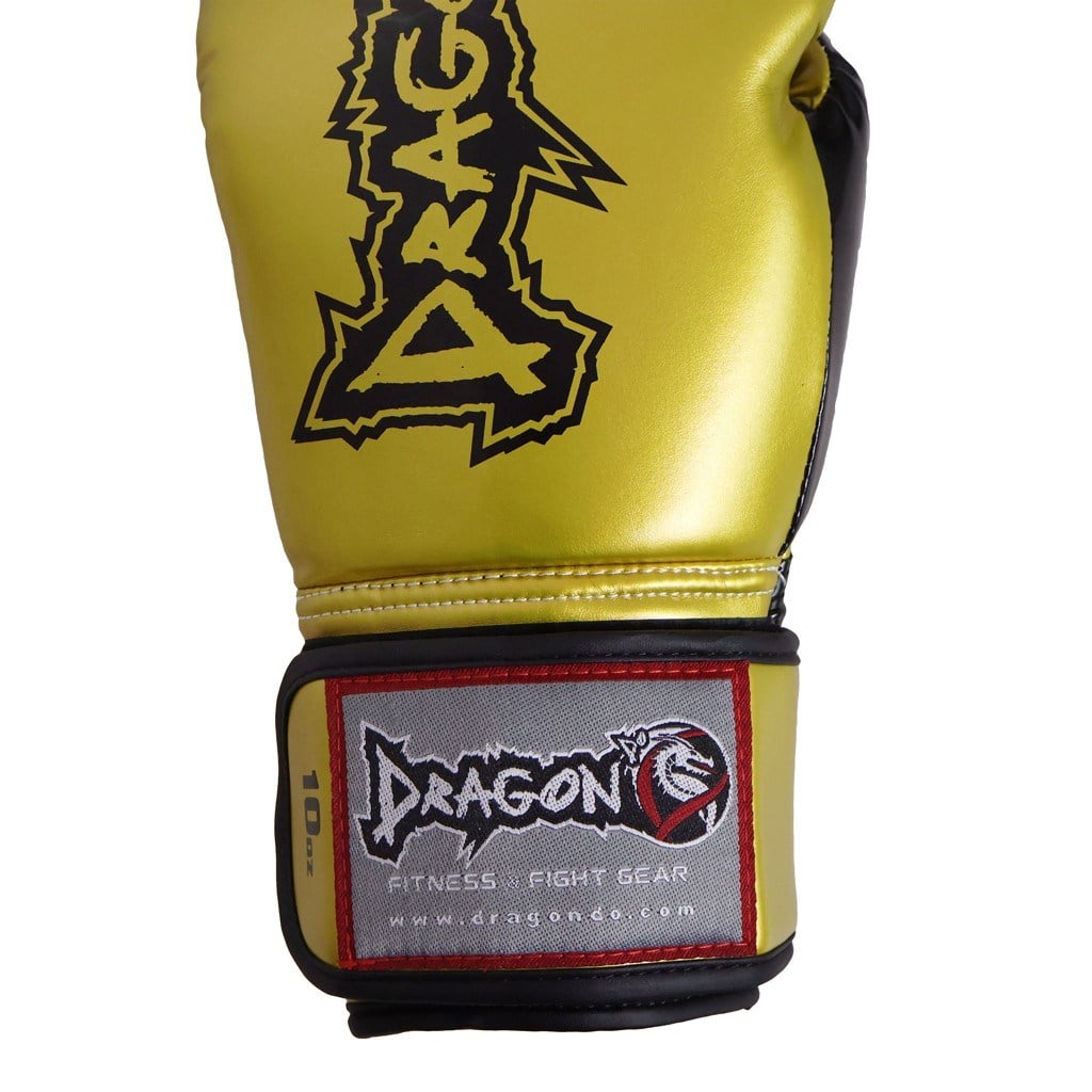 DragonDo 30097-P Attack-5 Plus Boxhandschuhe Gold