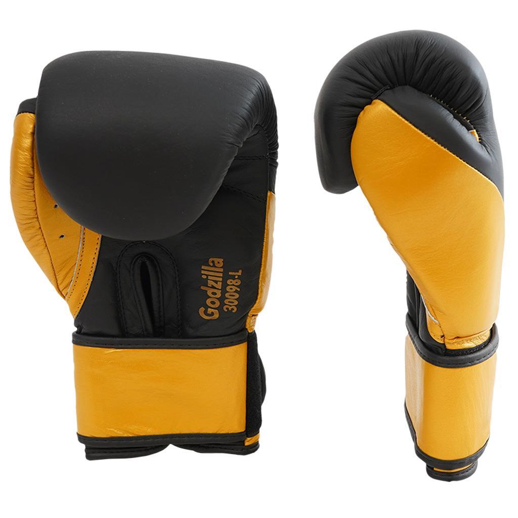 DragonDo 30098-L Godzilla Boxhandschuhe aus echtem Leder, Muay-Thai-Handschuhe