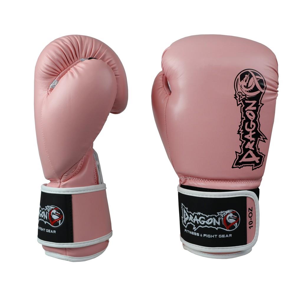 DragonDo 30126-P Favela Boxhandschuhe, pinke Kickboxhandschuhe