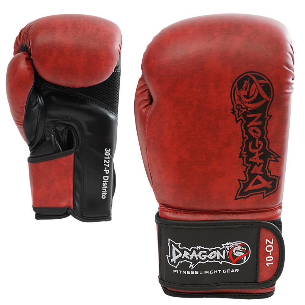 DragonDo 30127-P Distrito Boxhandschuhe, Muay Thai Boxhandschuhe