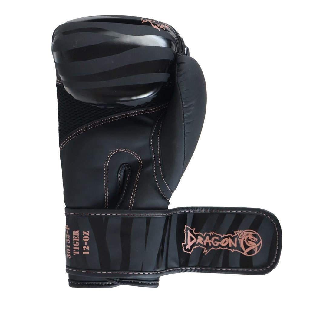 DragonDo 30132-P Tiger Boxhandschuhe – Trainingshandschuhe für Boxen, Kickboxen und Muay Thai