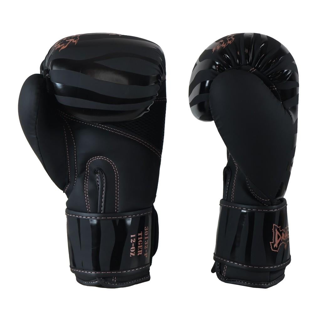 DragonDo 30132-P Tiger Boxhandschuhe – Trainingshandschuhe für Boxen, Kickboxen und Muay Thai