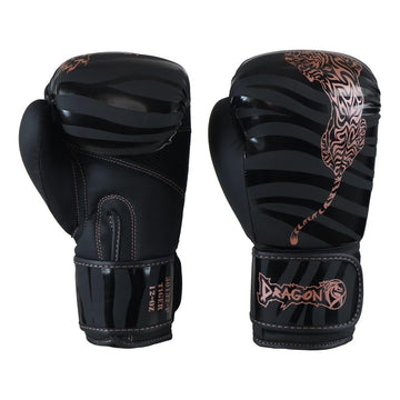 DragonDo 30132-P Tiger Boxhandschuhe – Trainingshandschuhe für Boxen, Kickboxen und Muay Thai