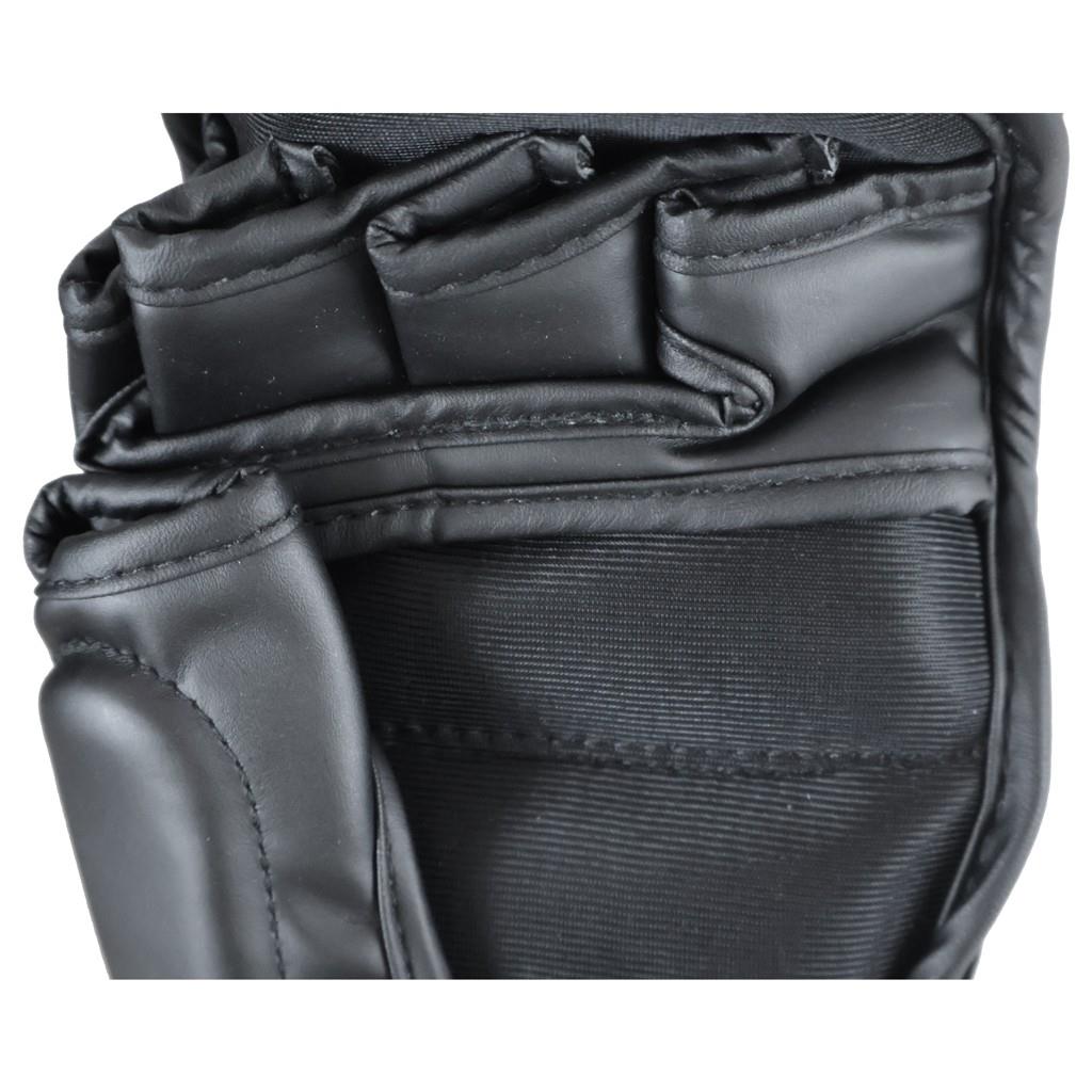 DragonDo 30157-P MMA-Handschuhe, schwarze Trainingshandschuhe, Schildkrötenmuster
