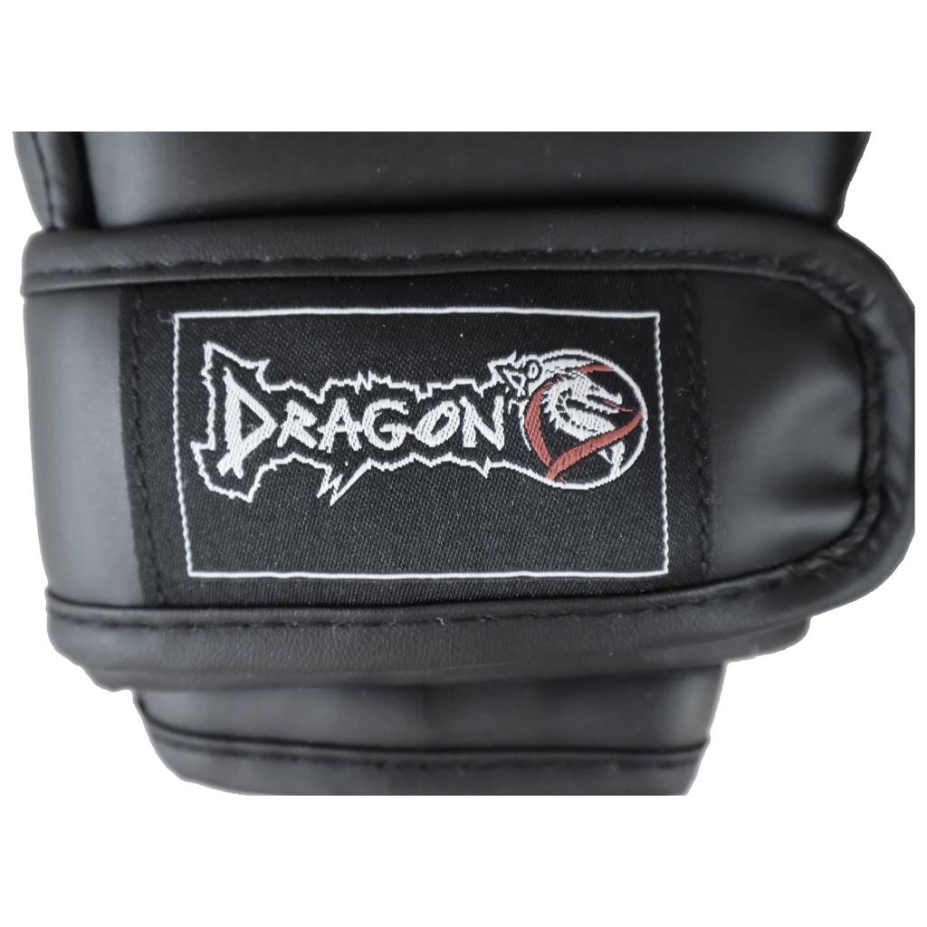 DragonDo 30157-P MMA-Handschuhe, schwarze Trainingshandschuhe, Schildkrötenmuster