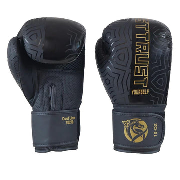 DragonDo 30213-L Cool Lime II Boxhandschuhe aus echtem Leder – Trainingshandschuhe für Boxen, Kickboxen und Muay Thai
