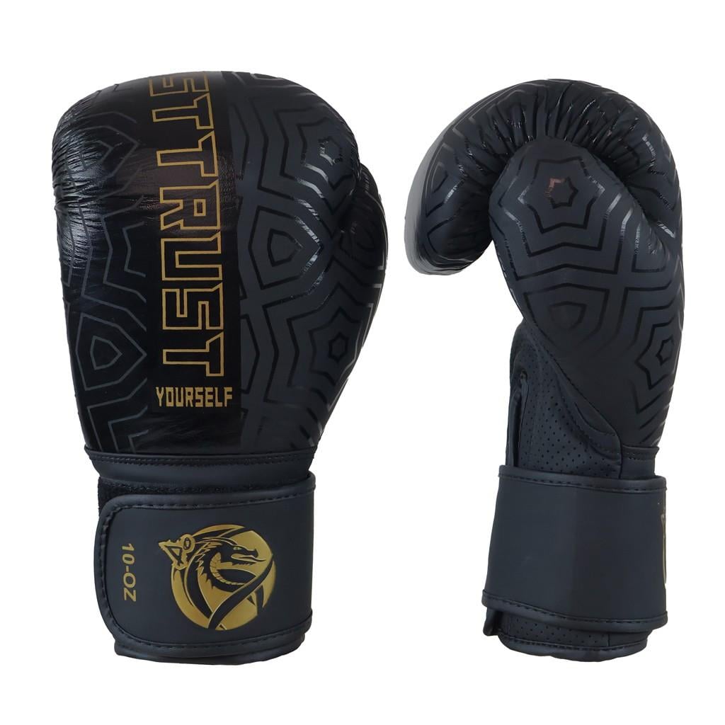 DragonDo 30213-L Cool Lime II Boxhandschuhe aus echtem Leder, Muay-Thai-Handschuhe