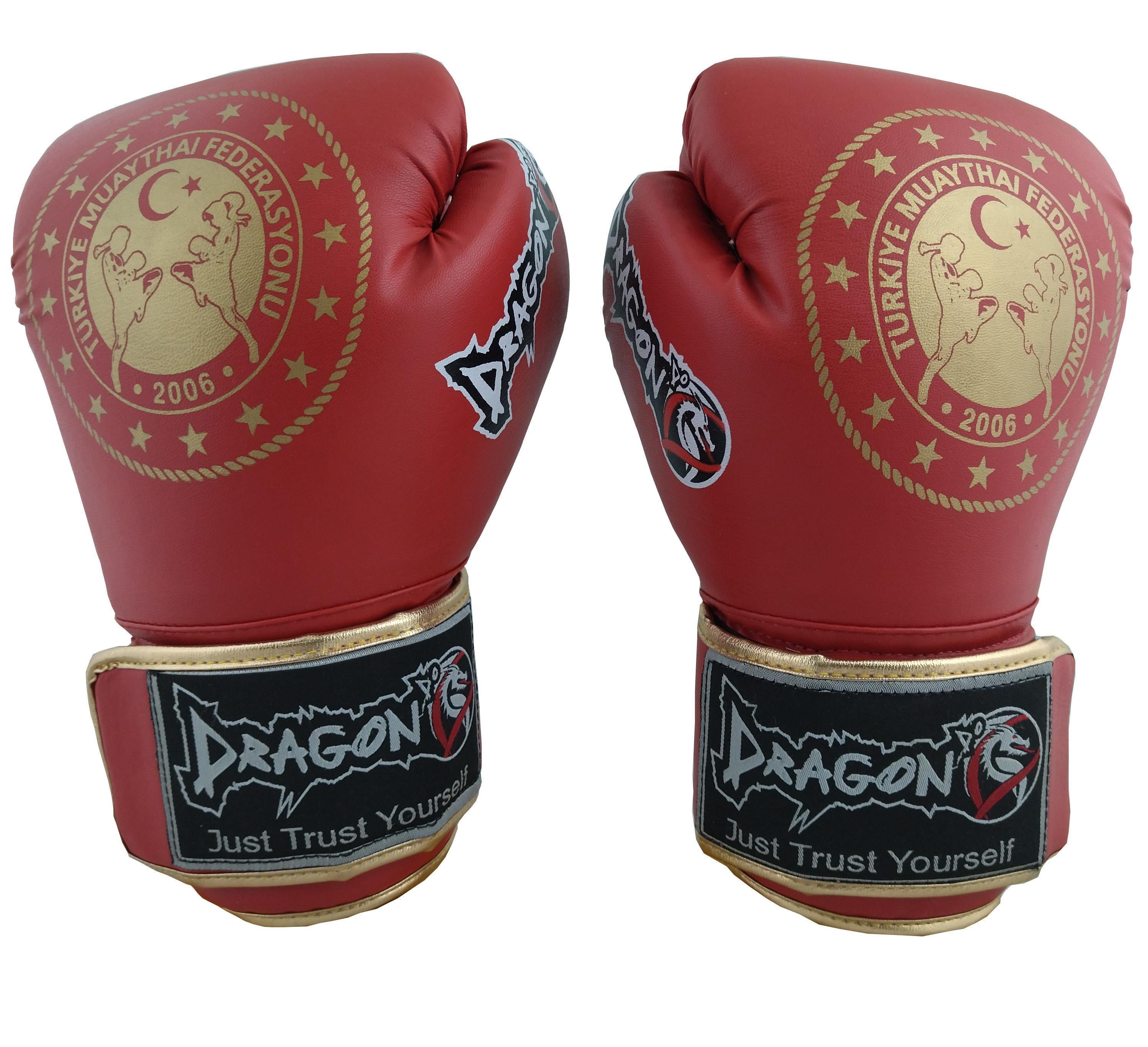 DragonDo 30218-P Martina Muaythai Federation zugelassene Boxhandschuhe