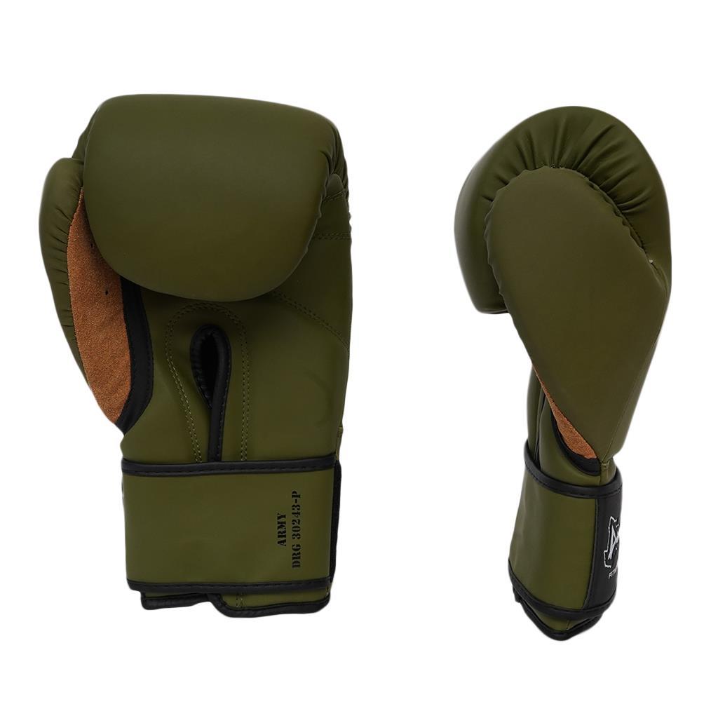 DragonDo 30243-P Armee-Boxhandschuhe, Kickboxhandschuhe, Boxhandschuhe