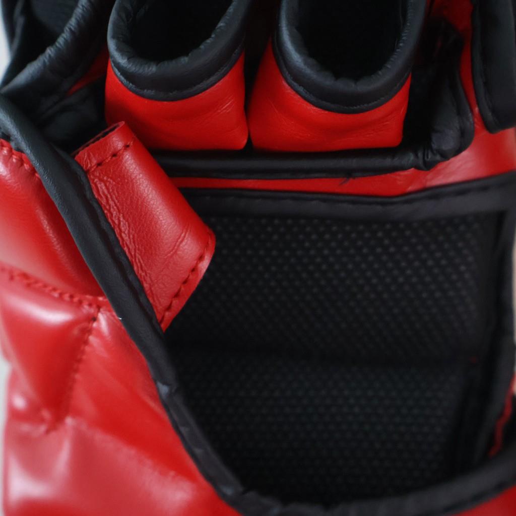 DragonDo 30255-P Tornado MMA-Handschuhe, Rote Schildkröten-MMA-Handschuhe