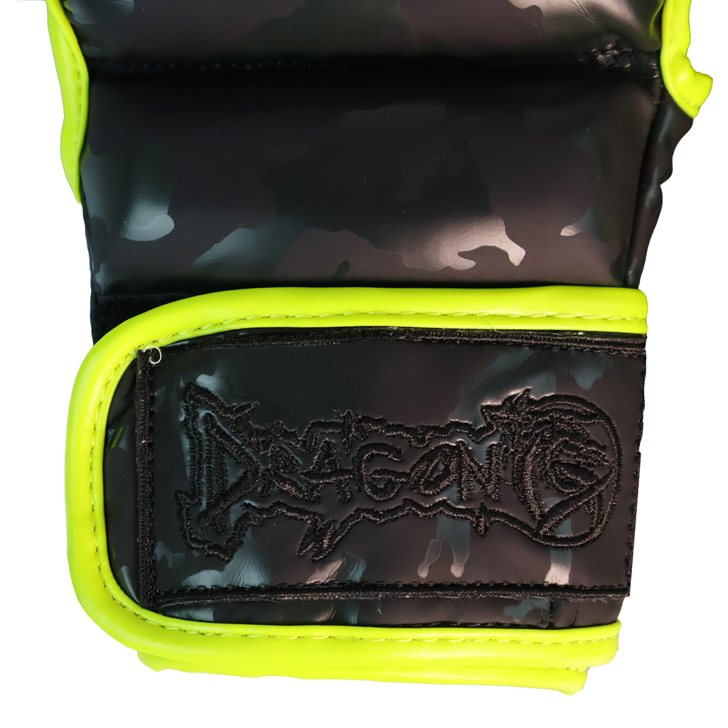 DragonDo 30257-P Camo II Camouflage MMA-Handschuhe, Trainingshandschuhe mit Tasche