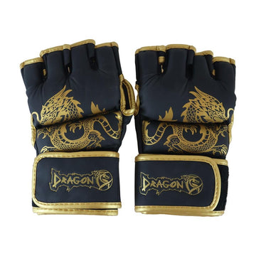DragonDo 30258-P Gold Fury MMA-Handschuhe Trainingshandschuhe