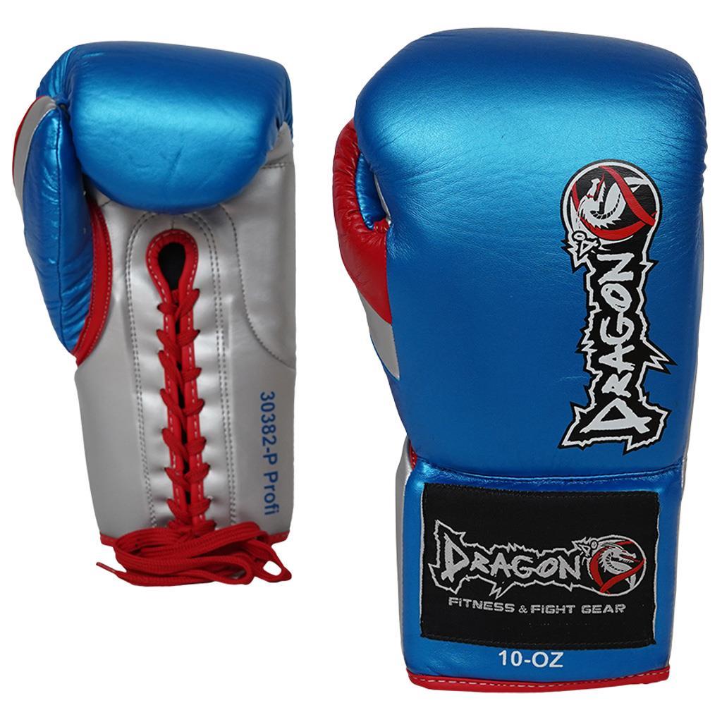 DragonDo 30382-P Profi Schnür-Boxhandschuhe