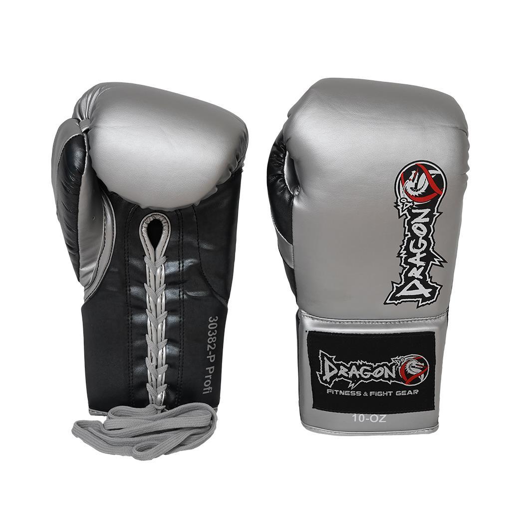 DragonDo 30382-P Profi Schnür-Boxhandschuhe