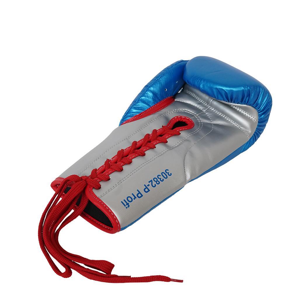 DragonDo 30382-P Profi Schnür-Boxhandschuhe